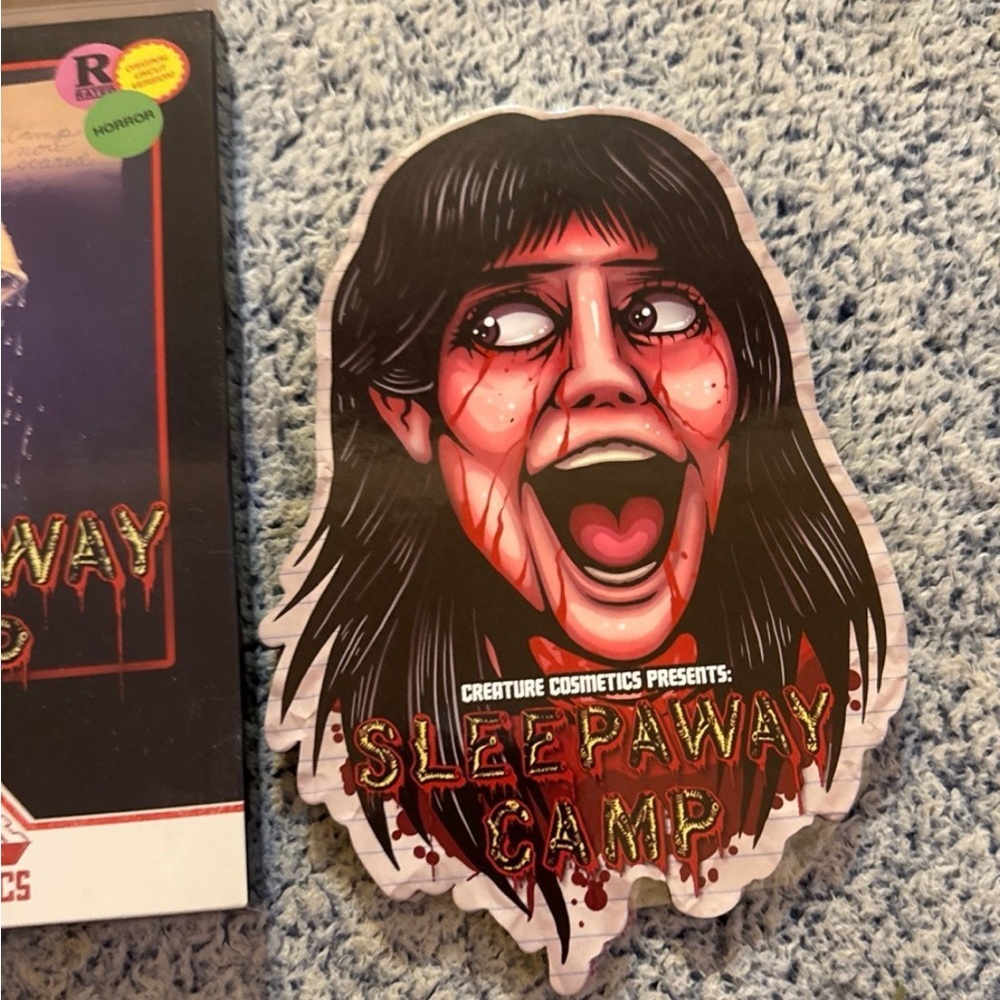Creature Cosmetics Horror Palette Sleepaway Camp